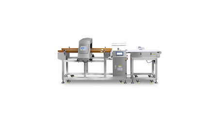 Комбинированный металлодетектор с чеквейером AMP 210